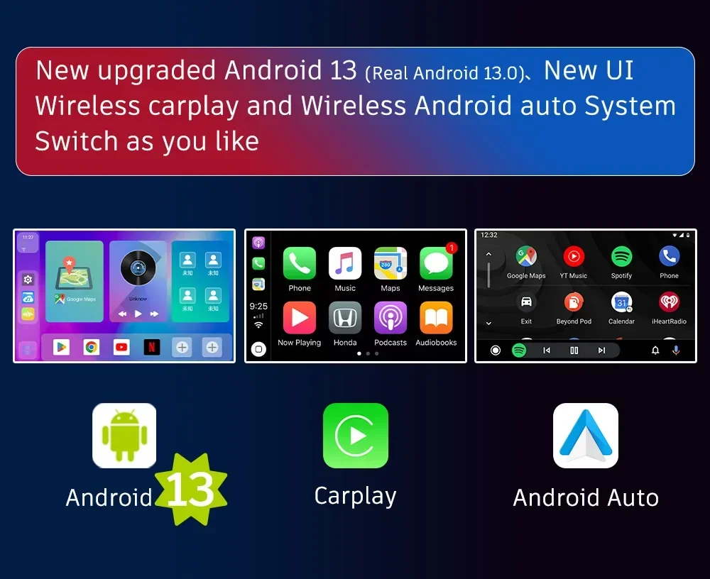 Android 13 CarPlay Smart Ai Box