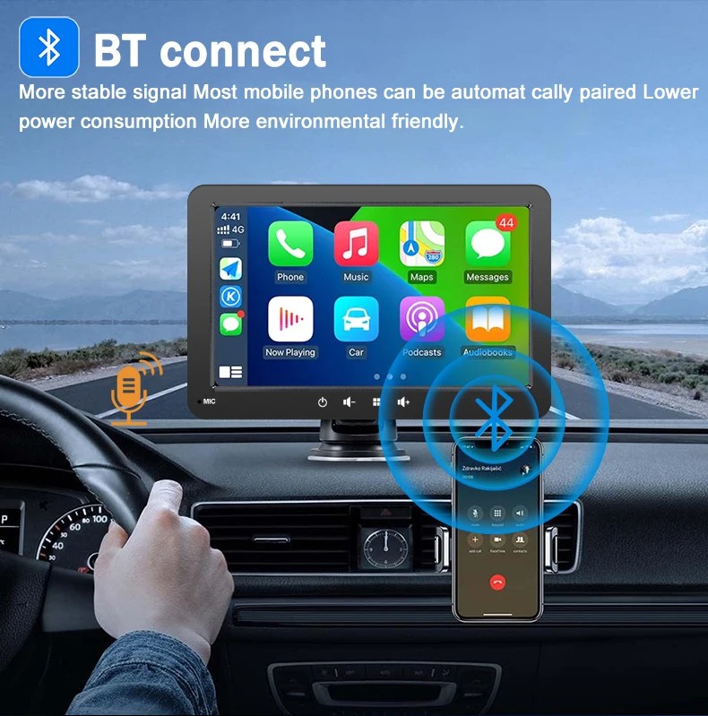 Universal 7 Inch Car Radio Multimedia Video Player