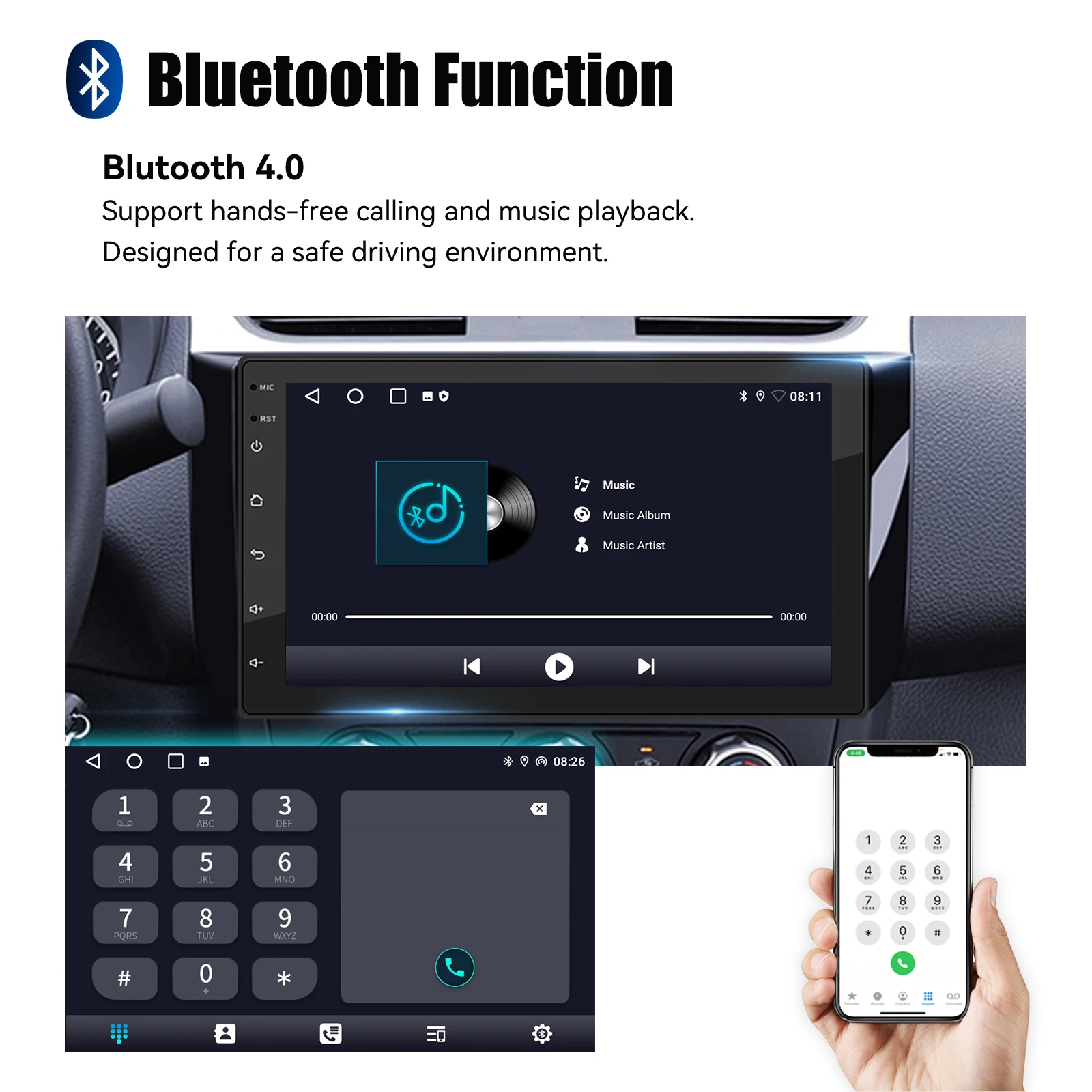 Car Radio Android Auto Carplay