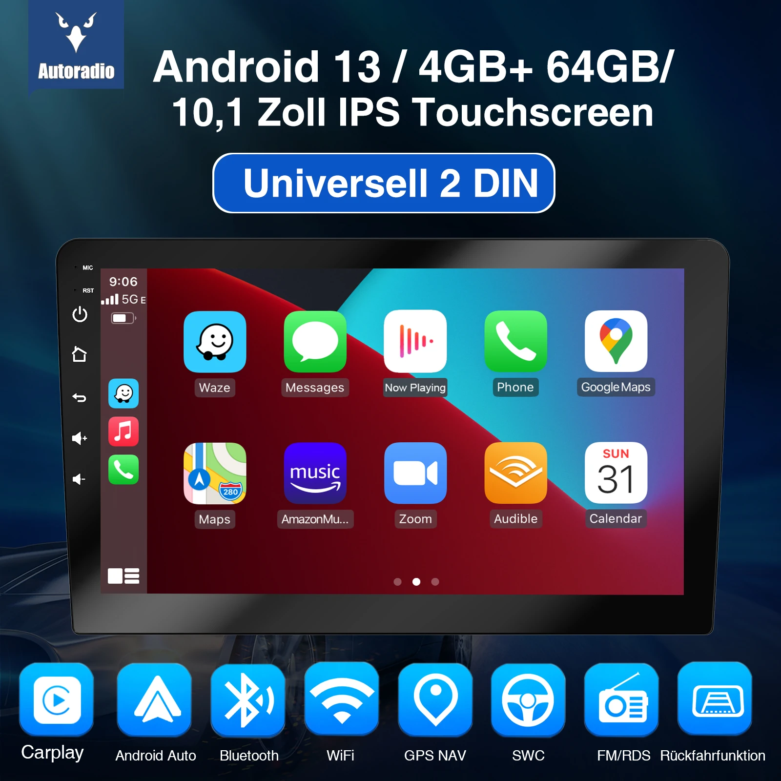 Car Radio Android Auto Carplay