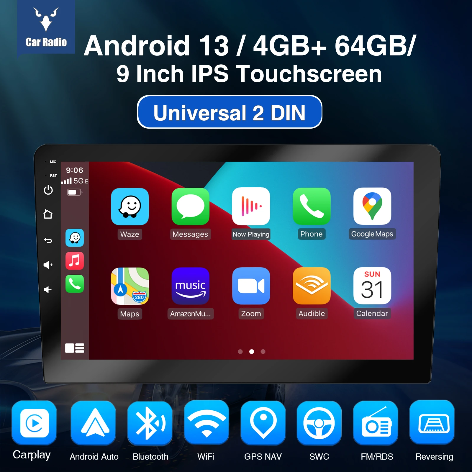 Car Radio Android Auto Carplay