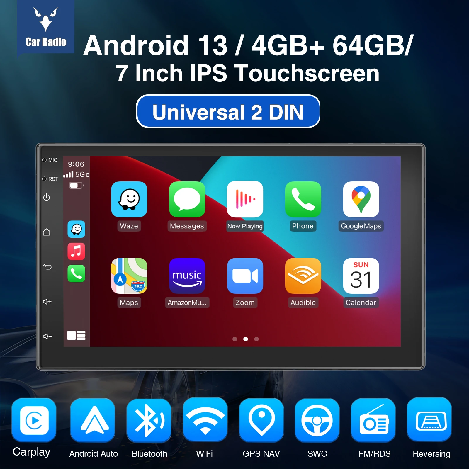 Car Radio Android Auto Carplay