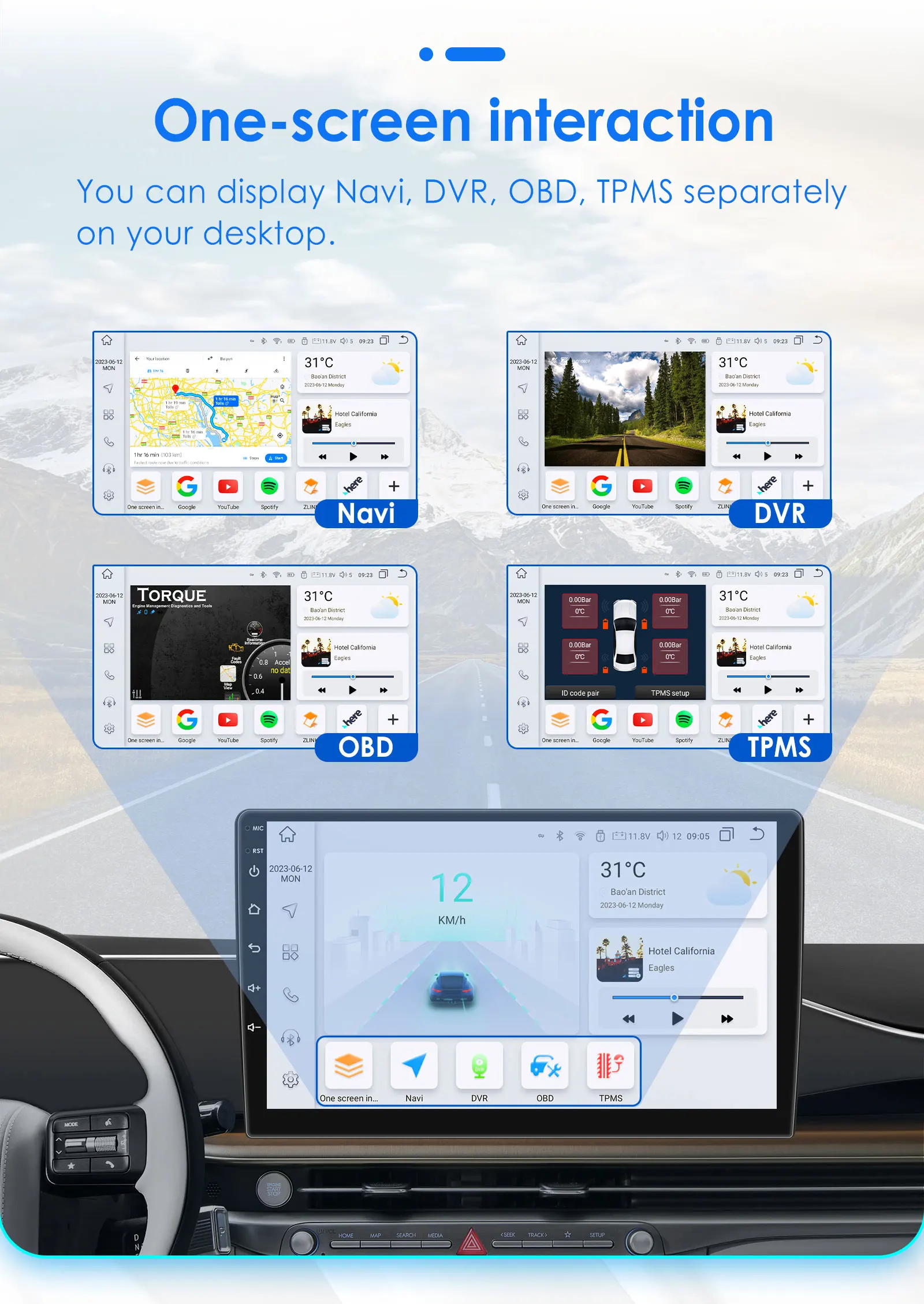 Hizpo Car Intelligent Systems Radio For Peugeot