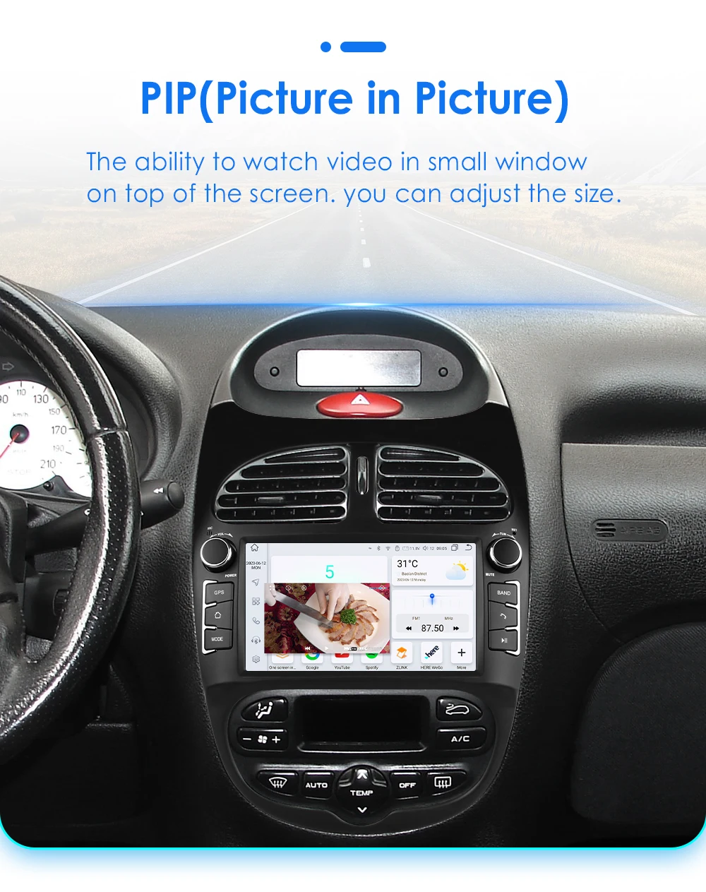 Hizpo Car Intelligent Systems Radio For Peugeot