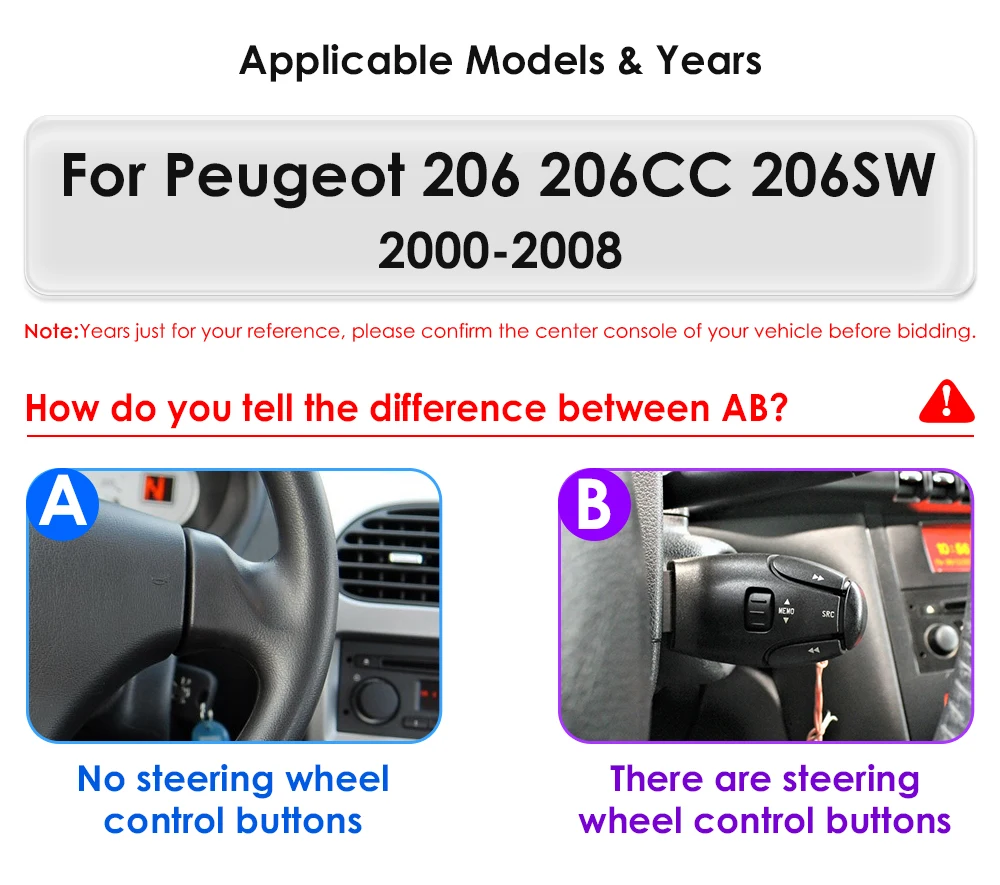 Hizpo Car Intelligent Systems Radio For Peugeot