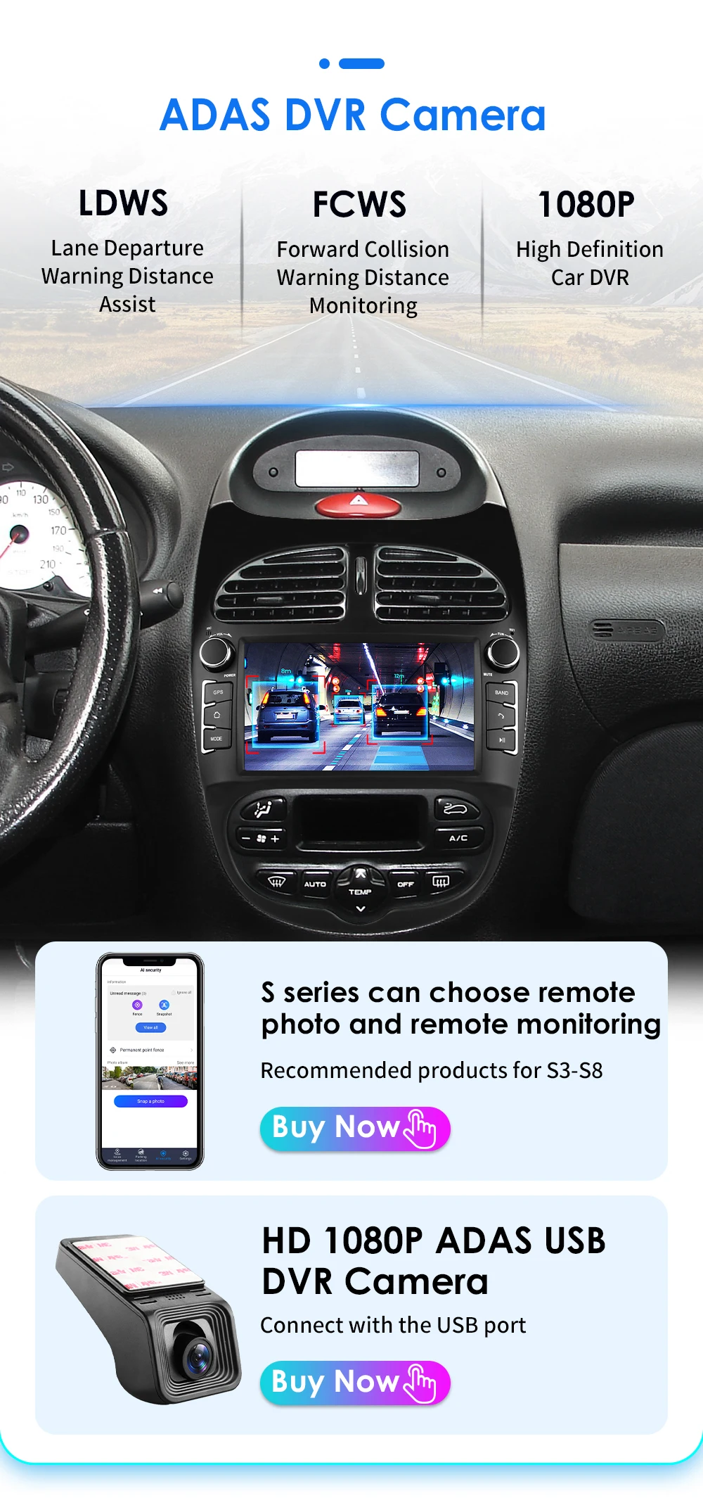 Hizpo Car Intelligent Systems Radio For Peugeot