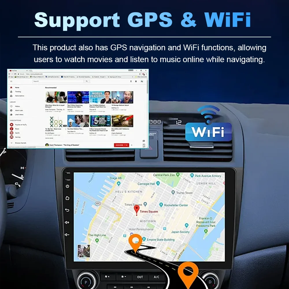 10 inch IPS Screen Android for Honda
