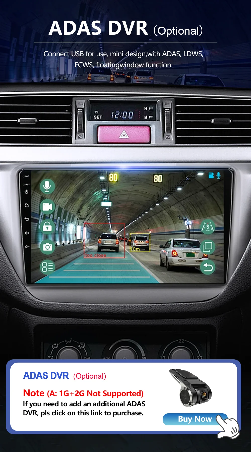 10 inch IPS Screen Android for Honda
