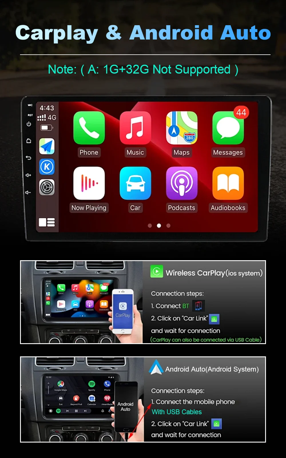 10 inch IPS Screen Android for Honda