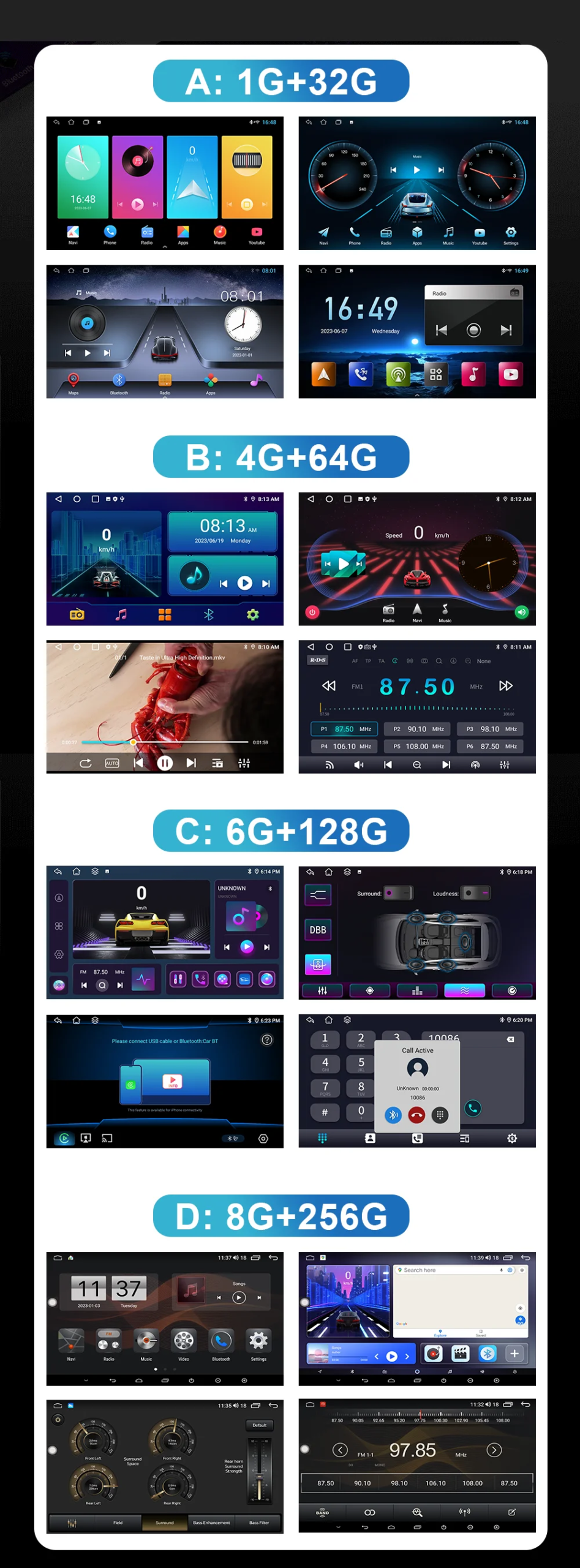 10 inch IPS Screen Android for Honda