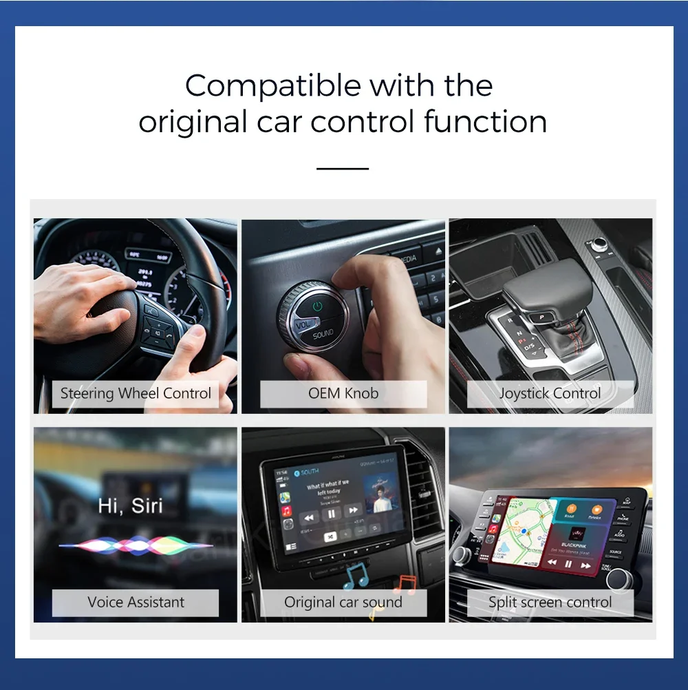 2024 Carplay AI BOX Wireless Android Auto Carplay