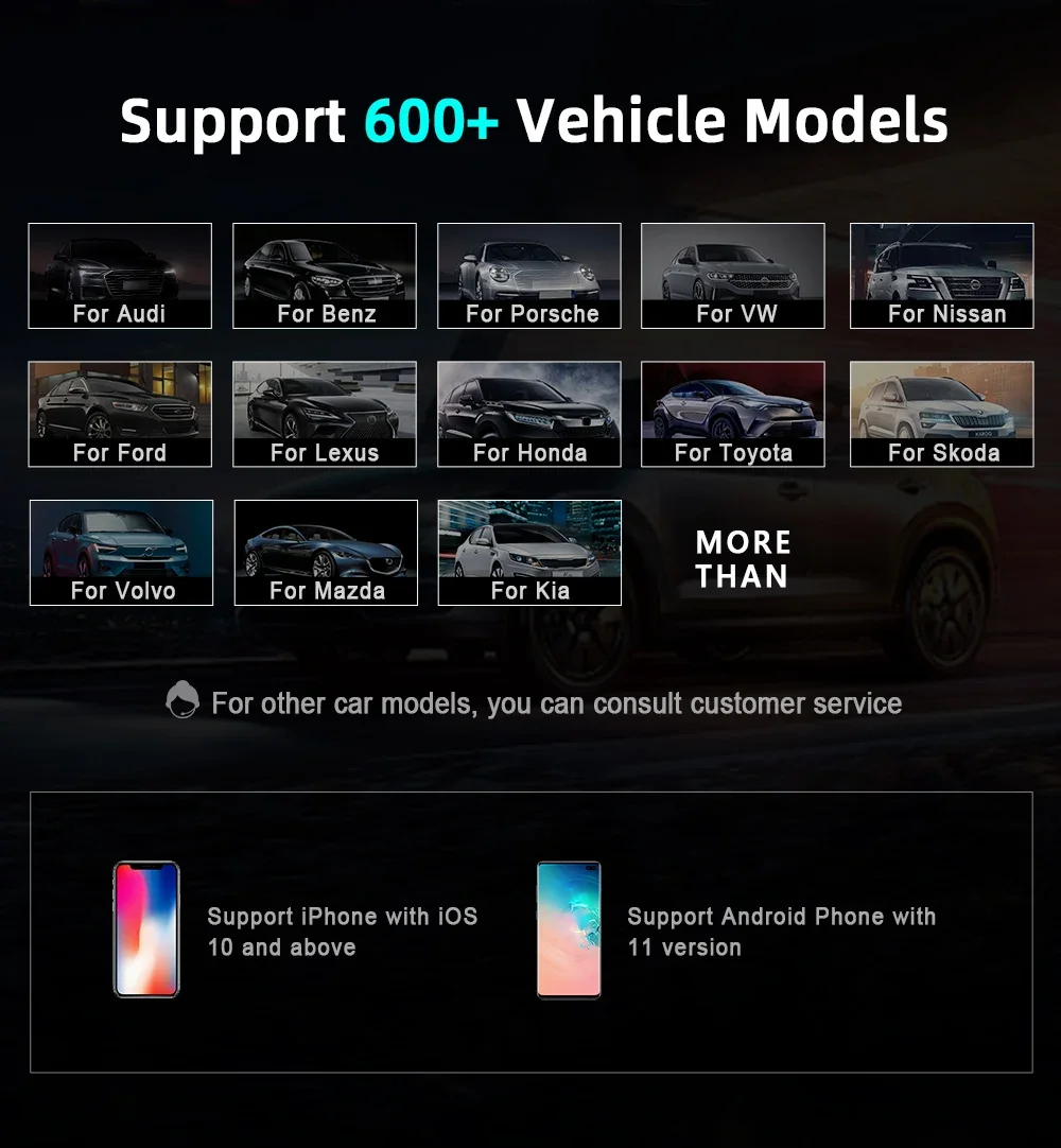 2024 Carplay AI BOX Wireless Android Auto Carplay