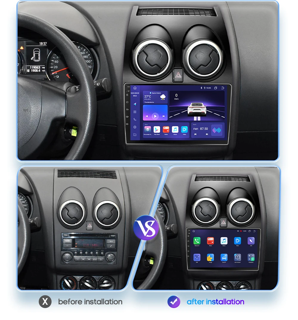 4G WIFI Carplay Android Autoradio