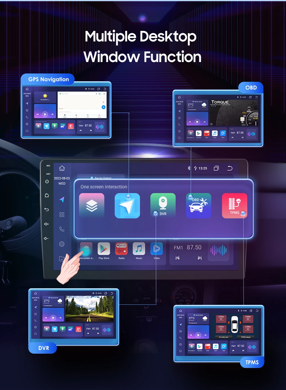 4G WIFI Carplay Android Autoradio