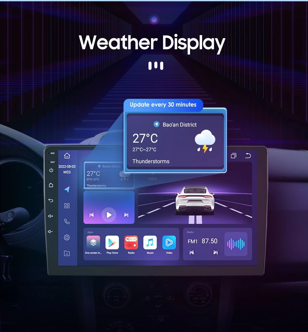 4G WIFI Carplay Android Autoradio