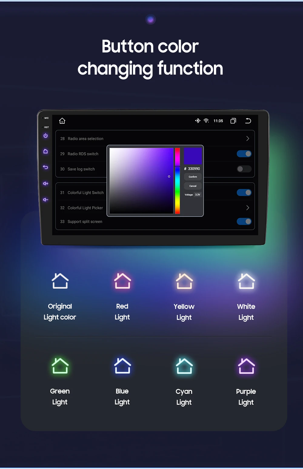 4G WIFI Carplay Android Autoradio
