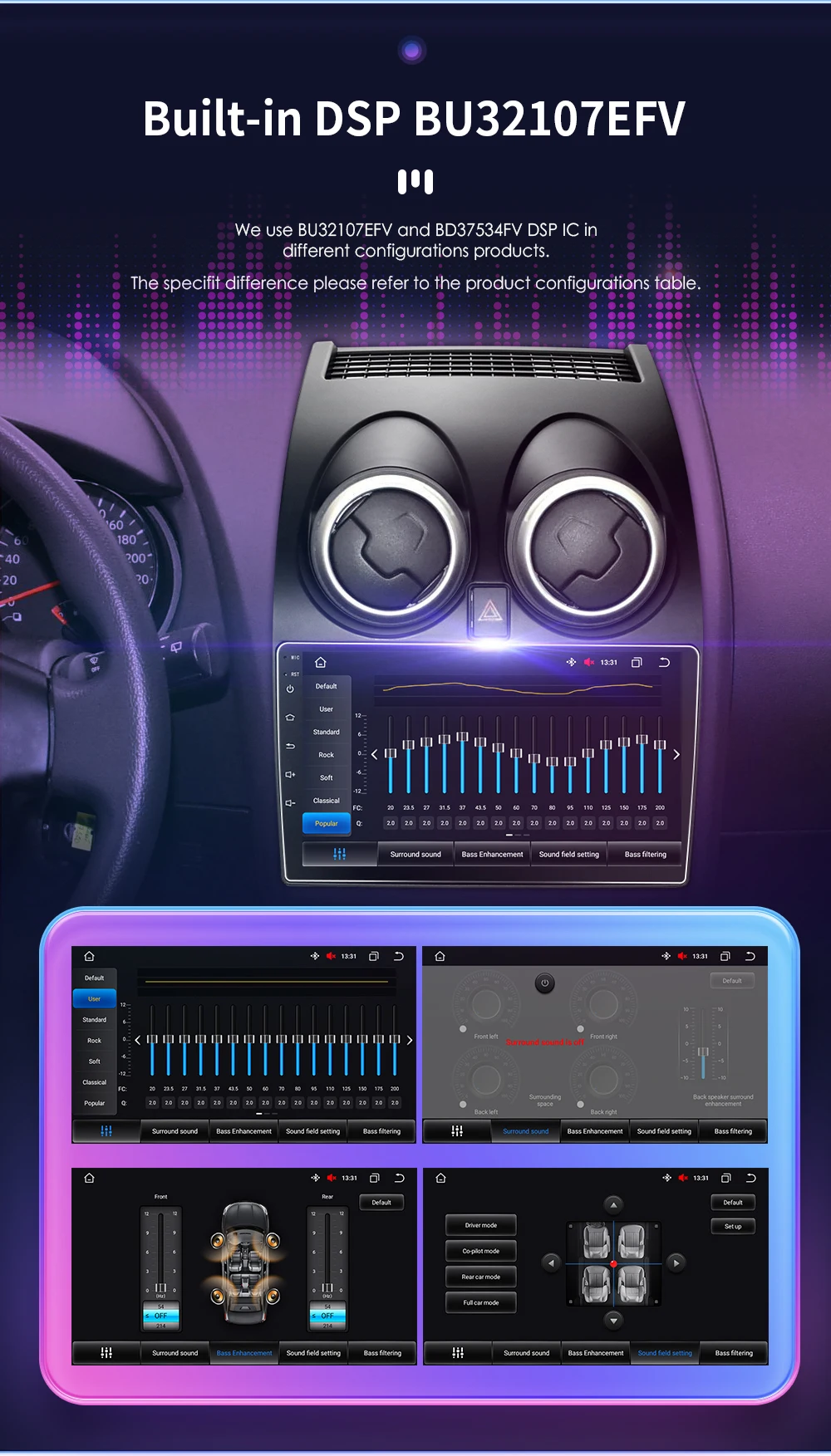 4G WIFI Carplay Android Autoradio