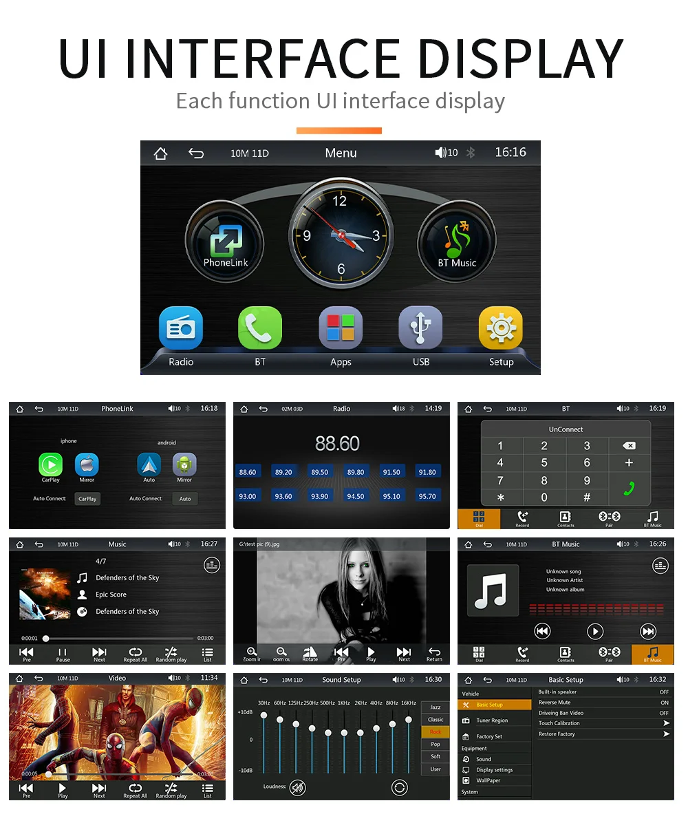 7inch Universal Car Radio Automotive Multimedia Video Player 7inch Universal Car Radio Automotive Multimedia Video Player