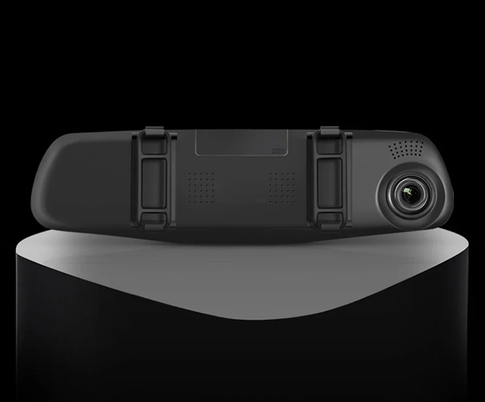 4.3 Inch Driving Recorder Car DVR Rearview Mirror Dual Lens