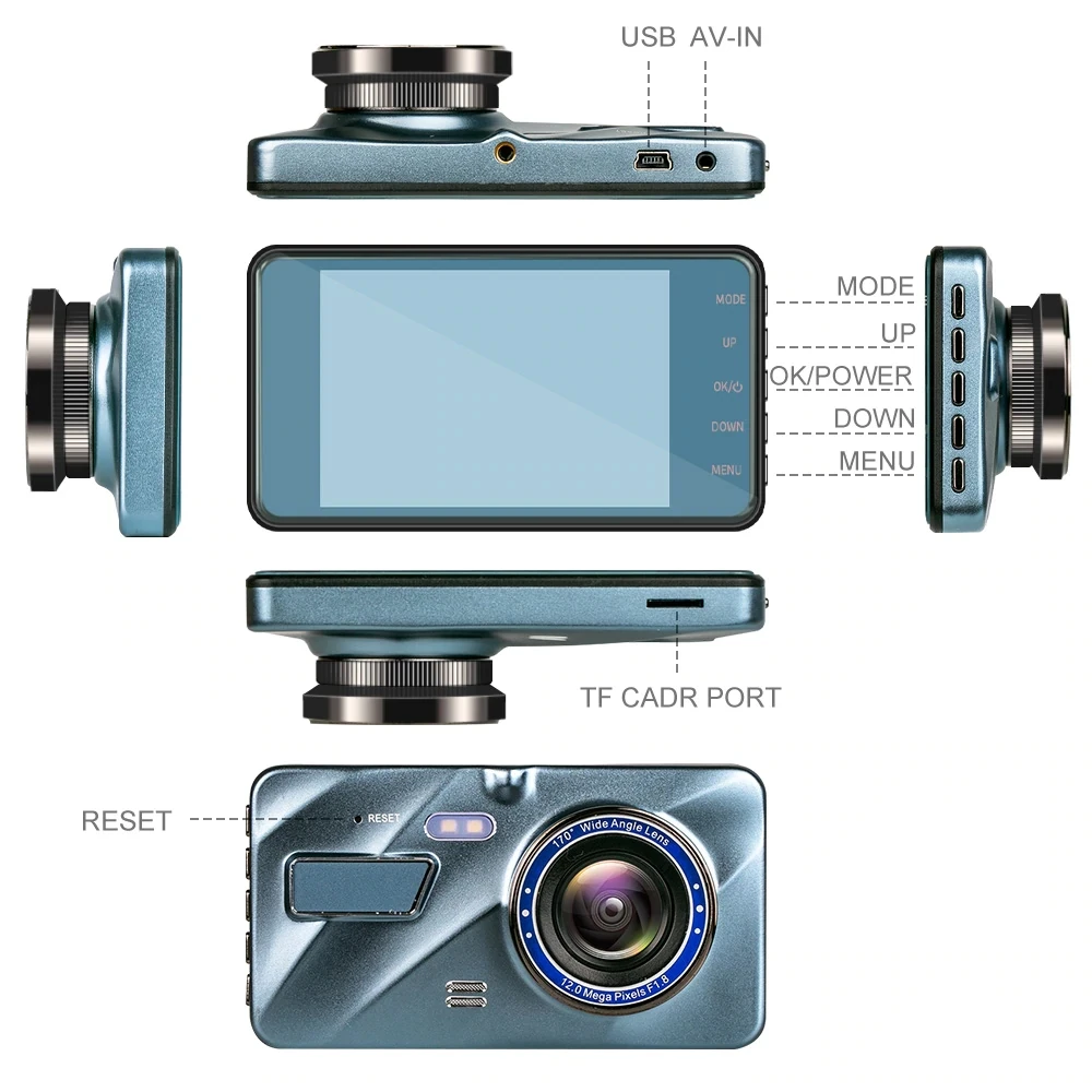 Car DVR 2 Cameras