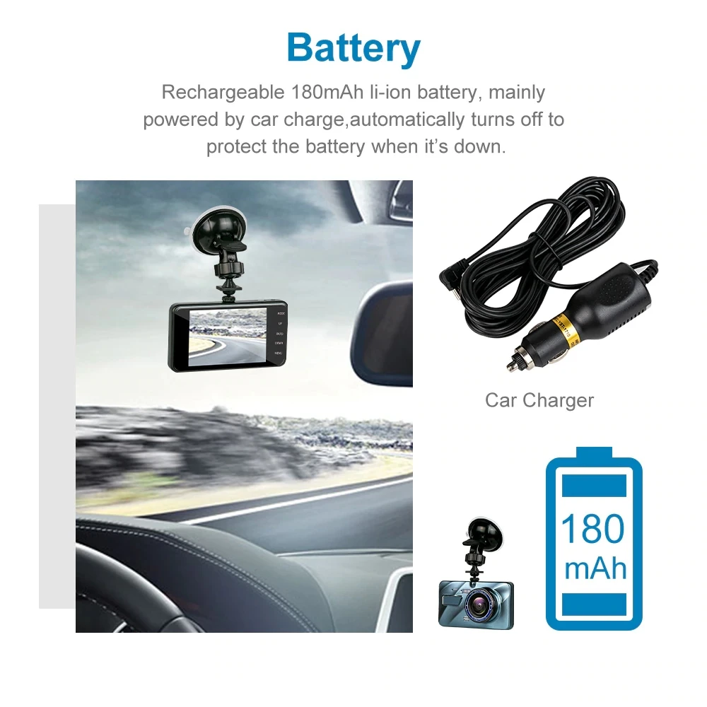 Car DVR 2 Cameras