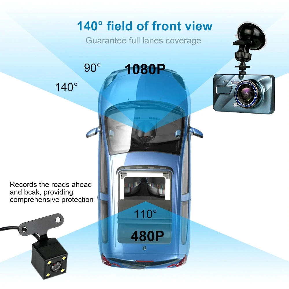 Car DVR 2 Cameras