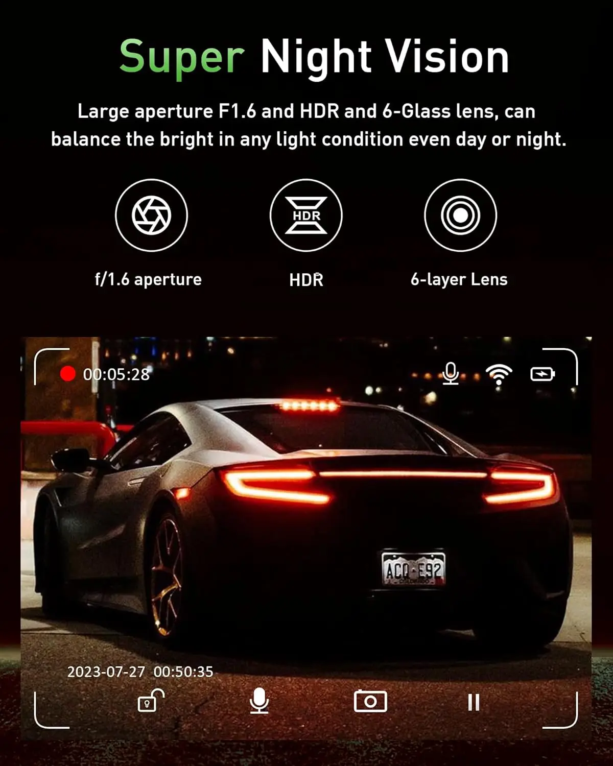 Dash Cam for Cars