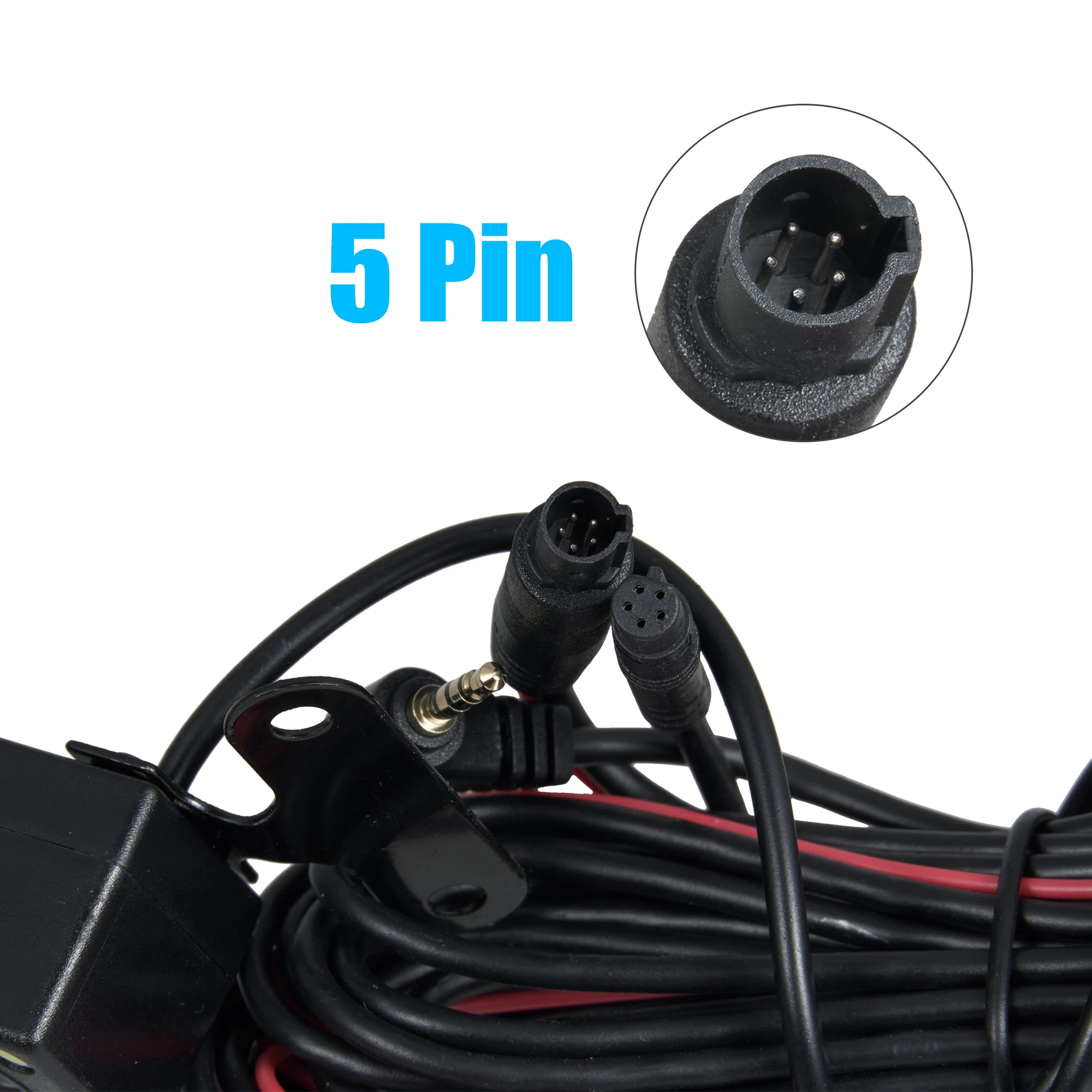 5Pin Car Mounted  Car DVR 4LED Rear View Camera
