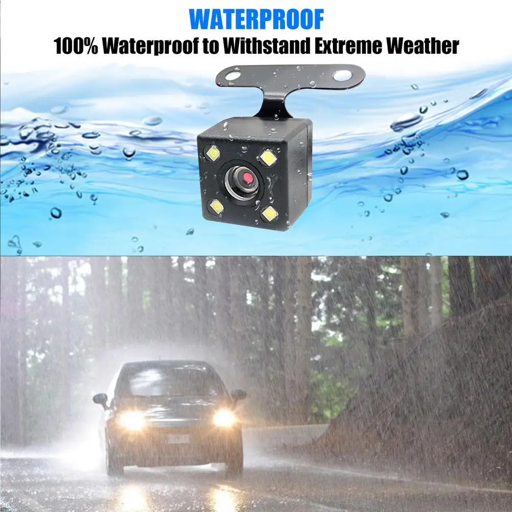 5Pin Car Mounted  Car DVR 4LED Rear View Camera