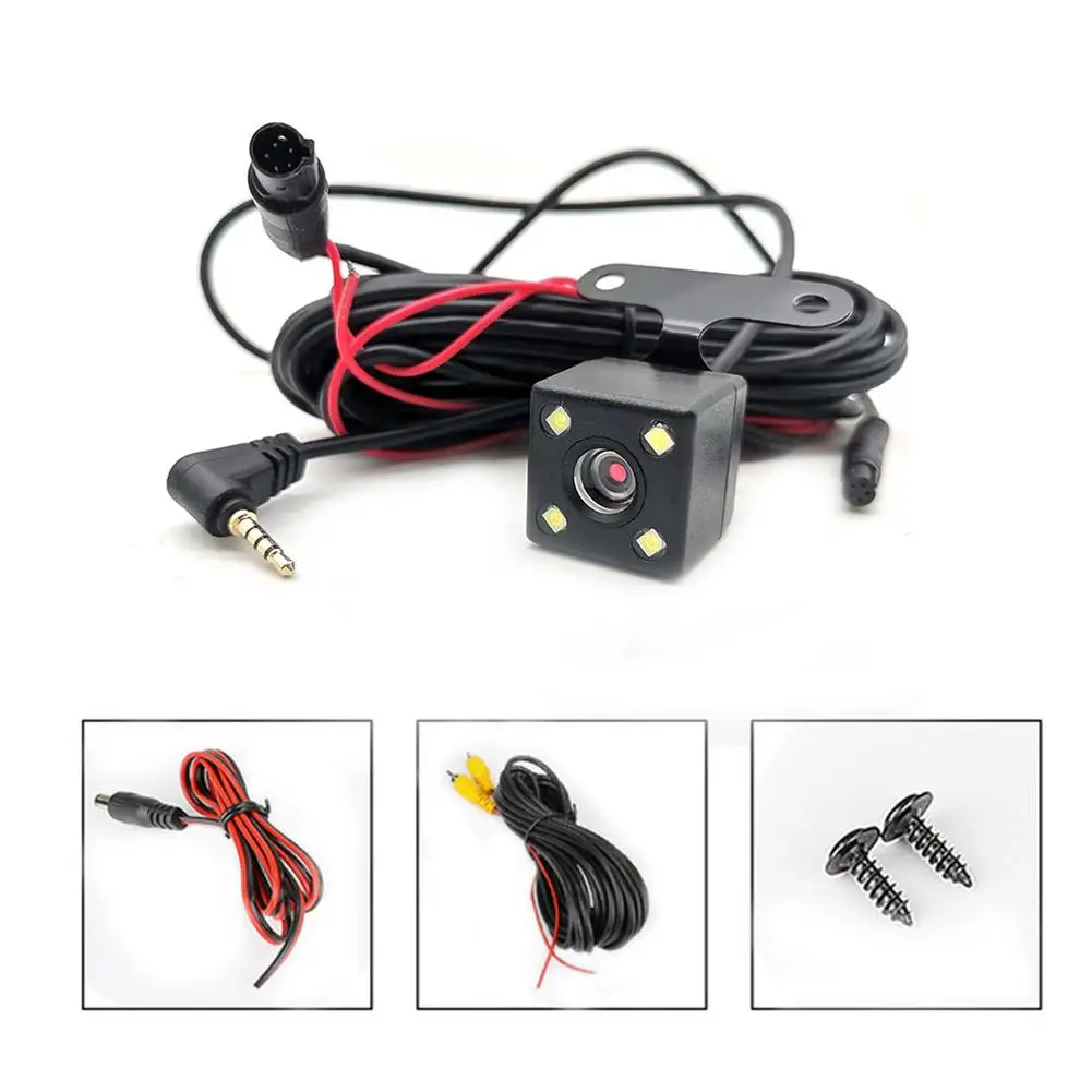 5Pin Car Mounted  Car DVR 4LED Rear View Camera