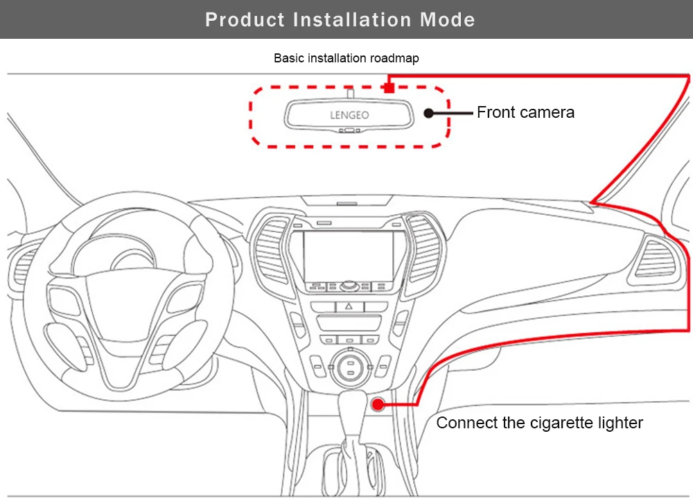 WiFi 3 Channel Car DVR