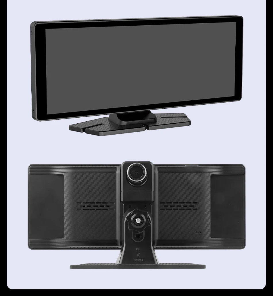 Srnubi 10.26 Inch 4K Dash Cam Rearview CameraRs