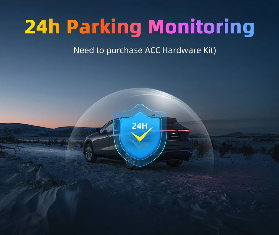 Srnubi 10.26 Inch 4K Dash Cam Rearview CameraRs