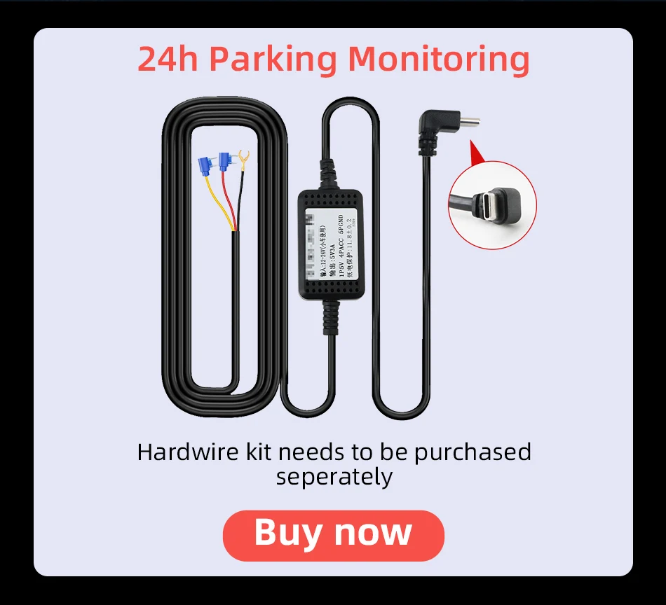 Srnubi 10.26 Inch 4K Dash Cam Rearview CameraRs
