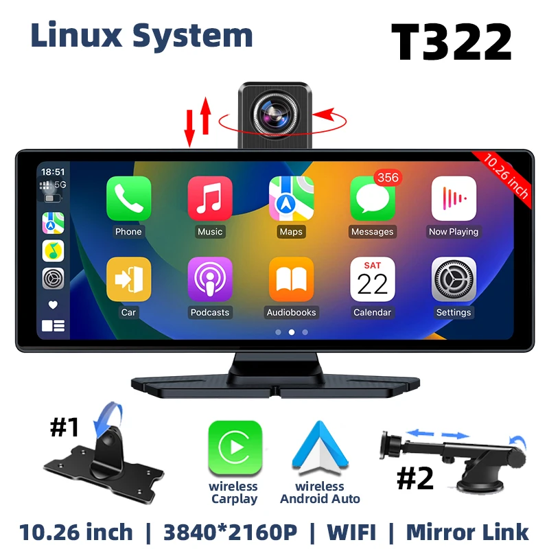 T322-4K Front Cam
