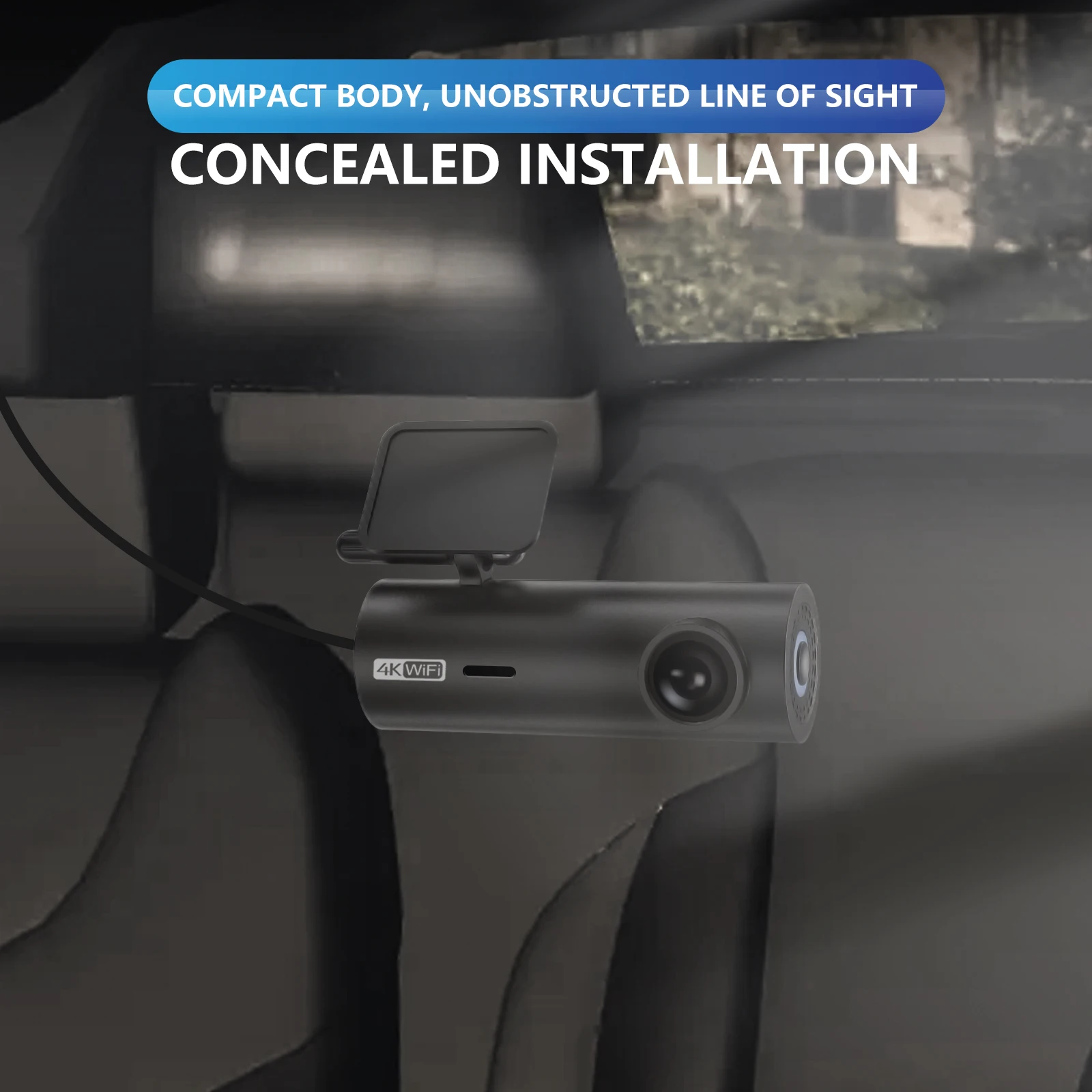 4K Car Dash Cam DVR Recorder