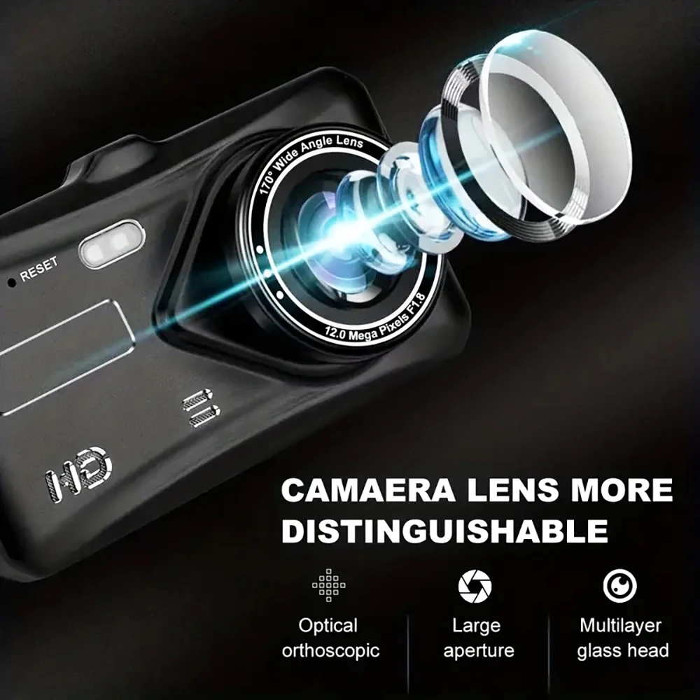 4-inch 1080P Dash Cam for Cars Touch Screen Car DVR Video Recorder 4-inch 1080P Dash Cam for Cars Touch Screen Car DVR Video Recorder