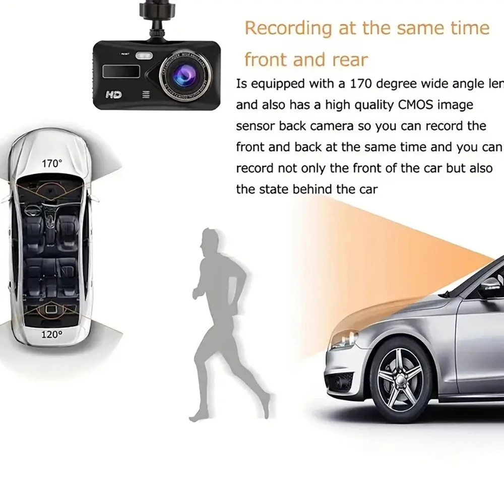 4-inch 1080P Dash Cam for Cars Touch Screen Car DVR Video Recorder 4-inch 1080P Dash Cam for Cars Touch Screen Car DVR Video Recorder