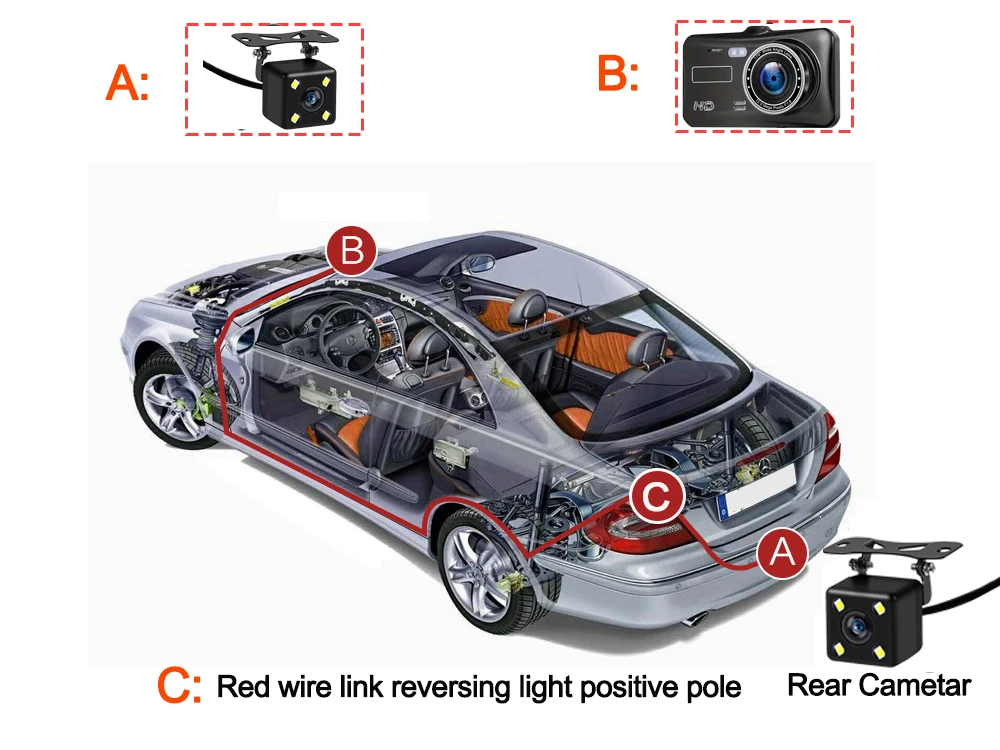 4-inch 1080P Dash Cam for Cars Touch Screen Car DVR Video Recorder 4-inch 1080P Dash Cam for Cars Touch Screen Car DVR Video Recorder