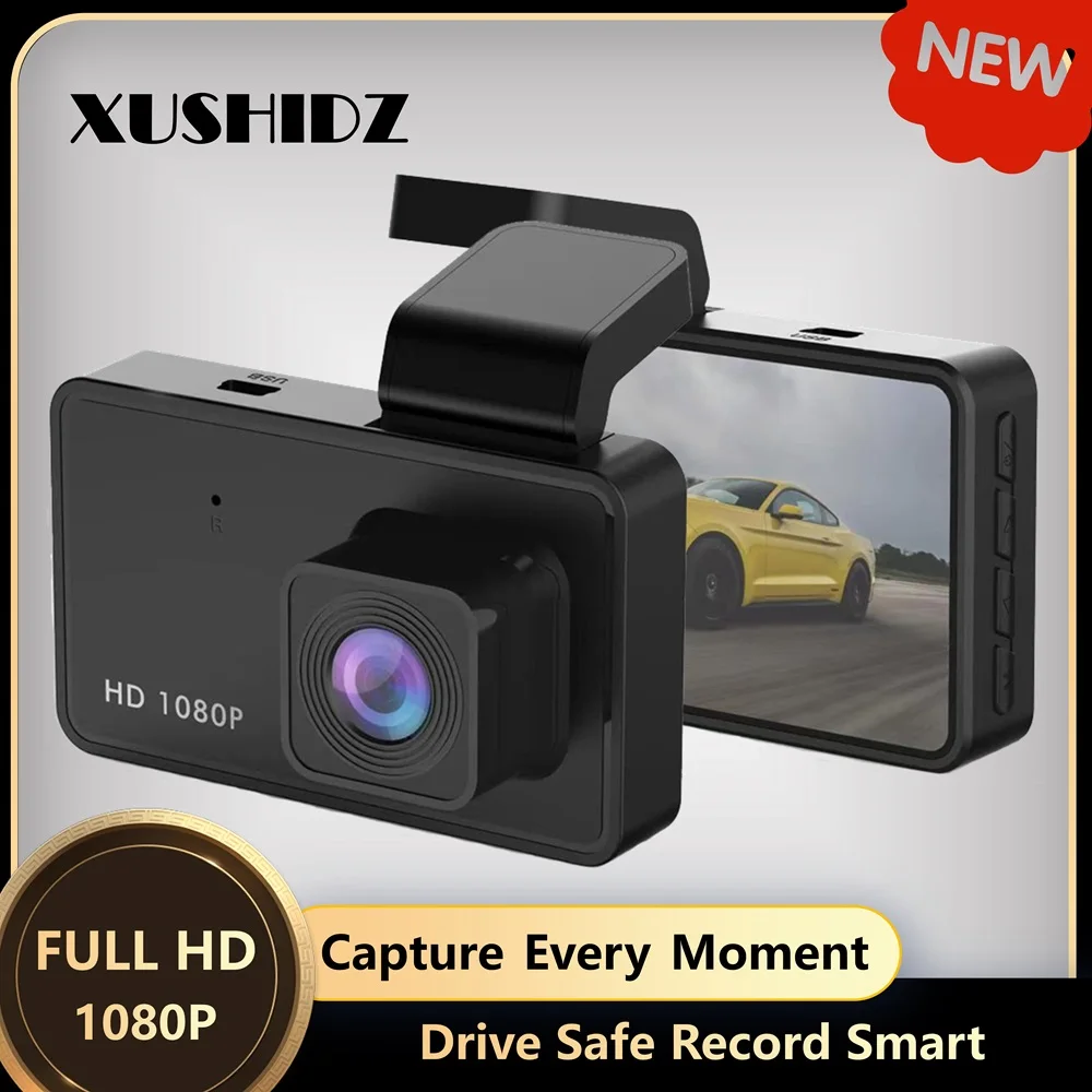 Night Vision Car DVR Vehicle Recorder Car Camera G-sensor HDR DVR  Loop Recording Dashcam