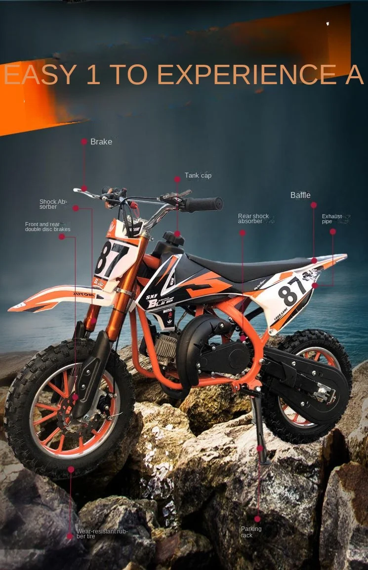 49cc mini off-road children's motorcycle