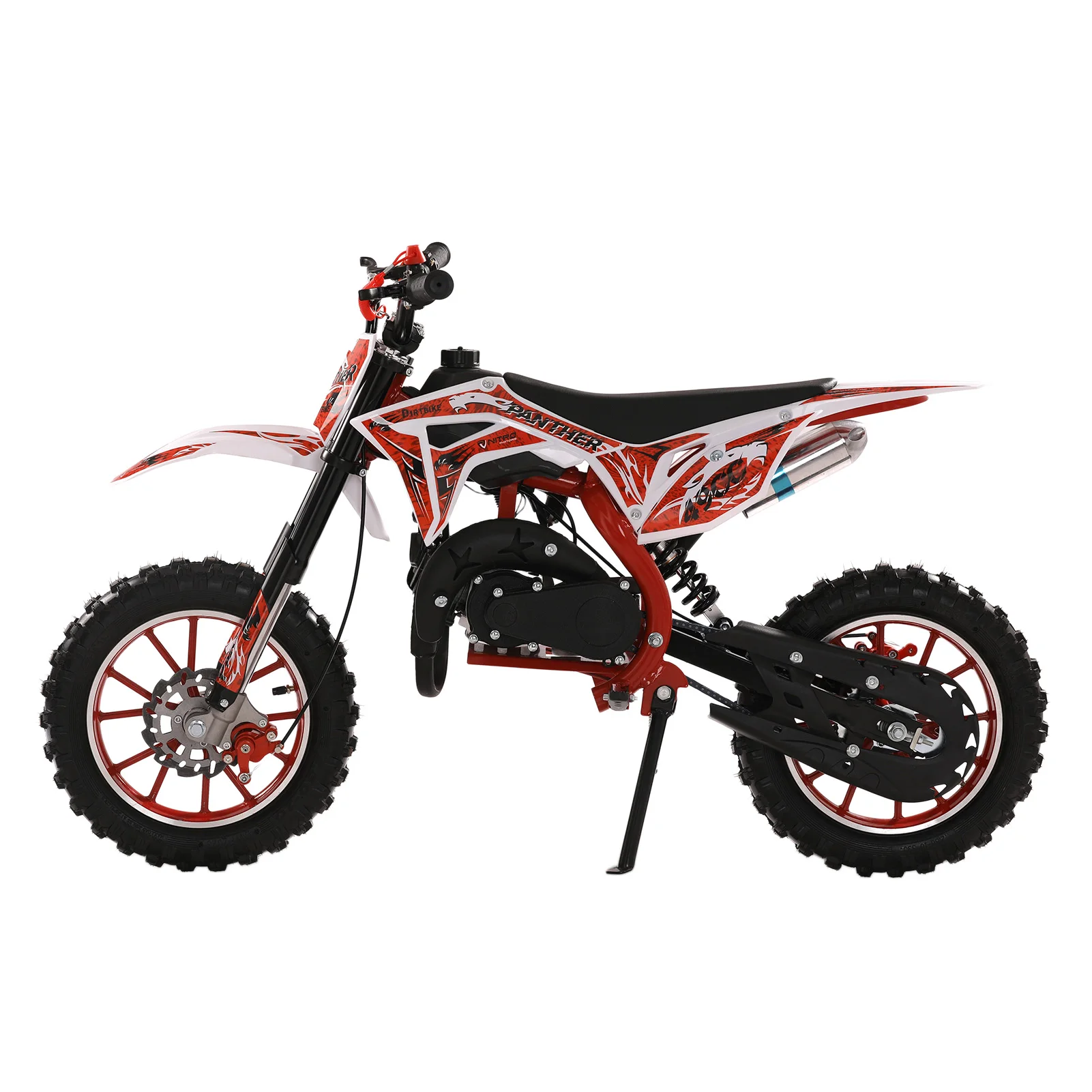 49cc 2-Stroke Kids Dirt Bike, Gas Power Motocross
