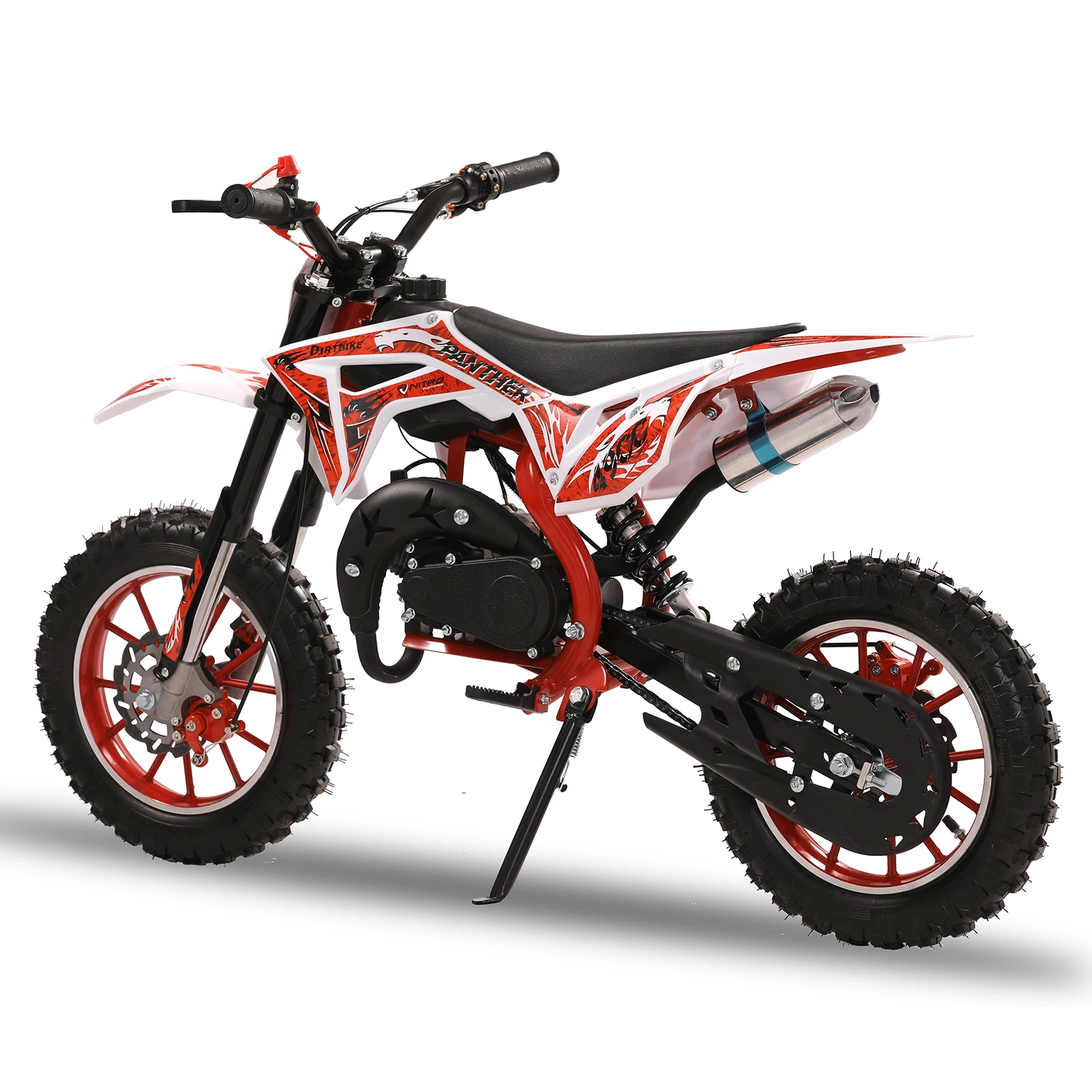 49cc 2-Stroke Kids Dirt Bike, Gas Power Motocross