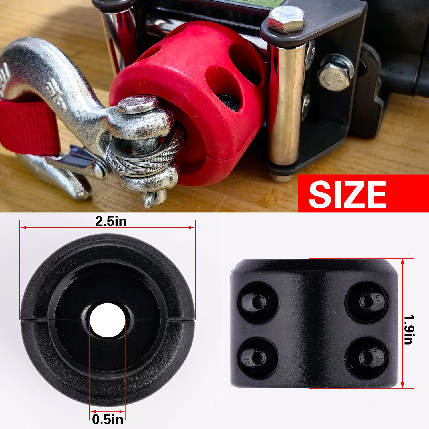Winch Cable Hook Stopper