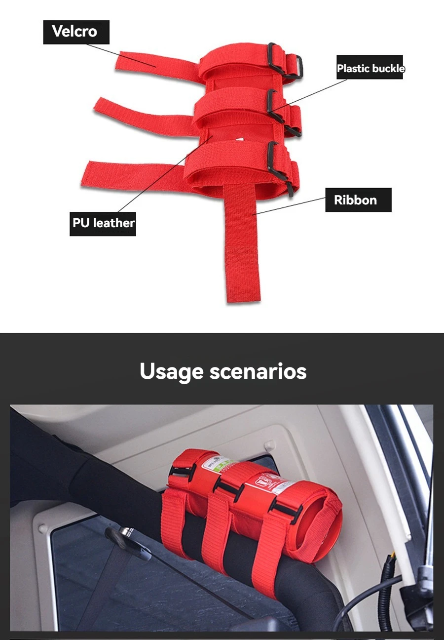 Fire Extinguisher Holder Roll Bar Mounted