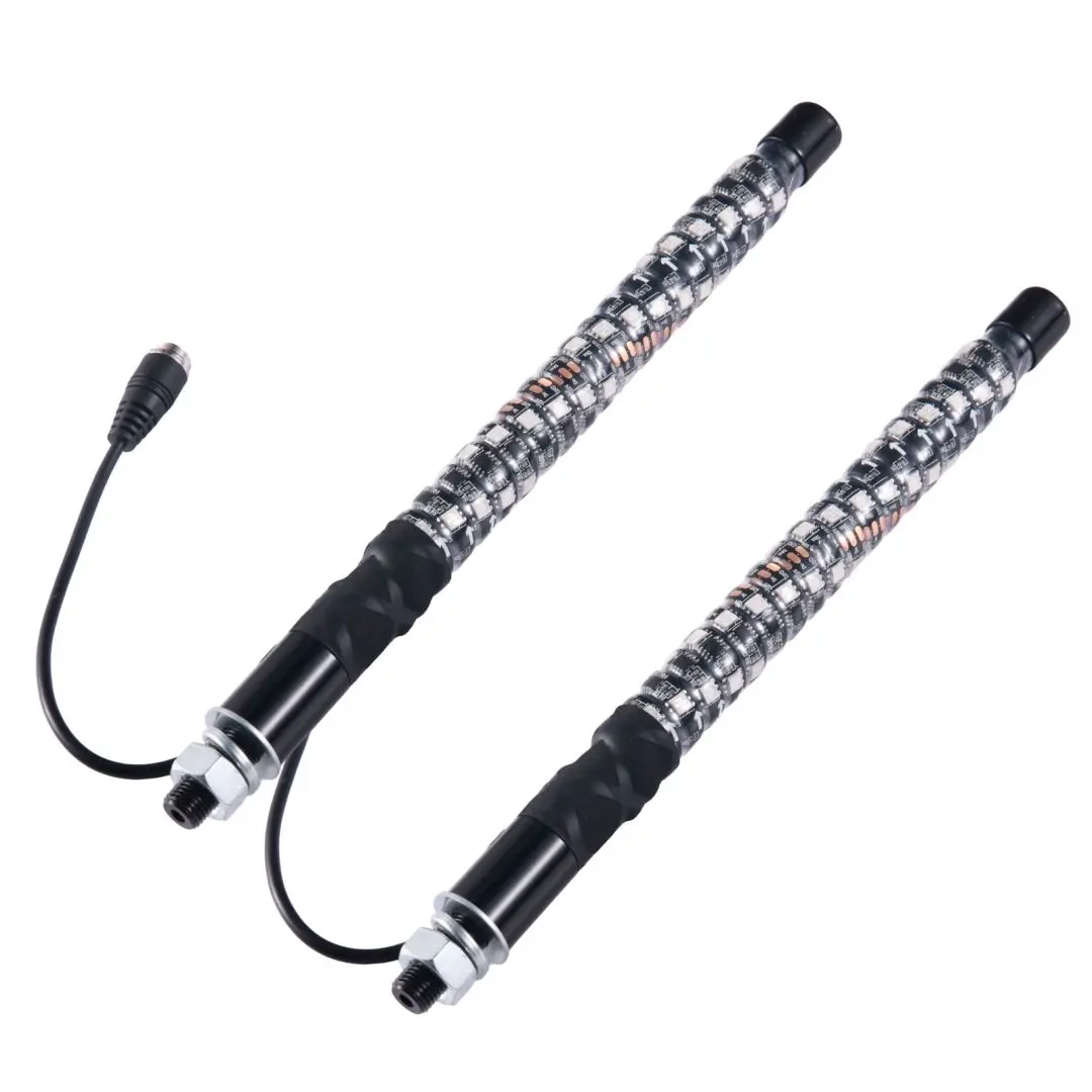 2PCS 1FT LED Whip Lights