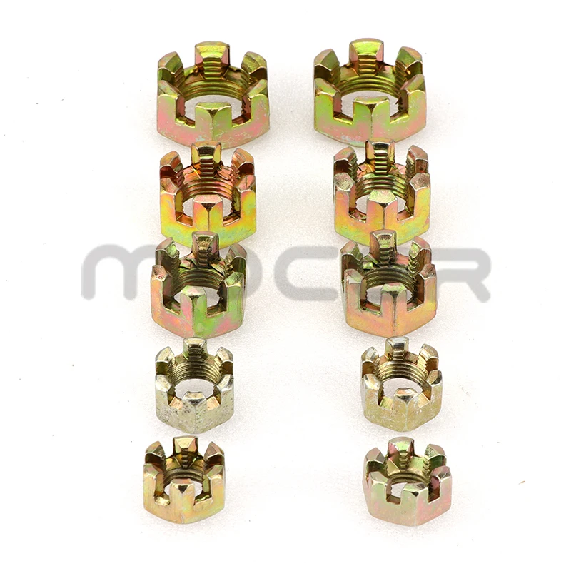 2 pcs M10/M12/M14/M16/M20 hexagonal slot