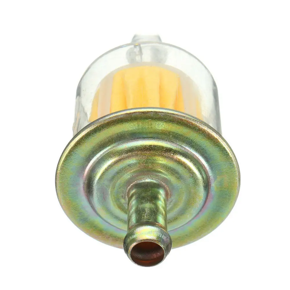 2PCS Universal Petrol Inline Fuel Filter