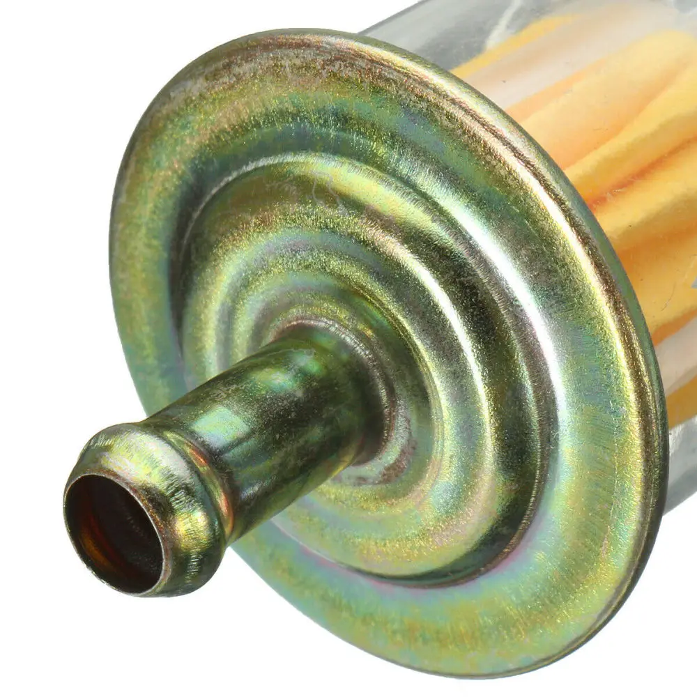 2PCS Universal Petrol Inline Fuel Filter