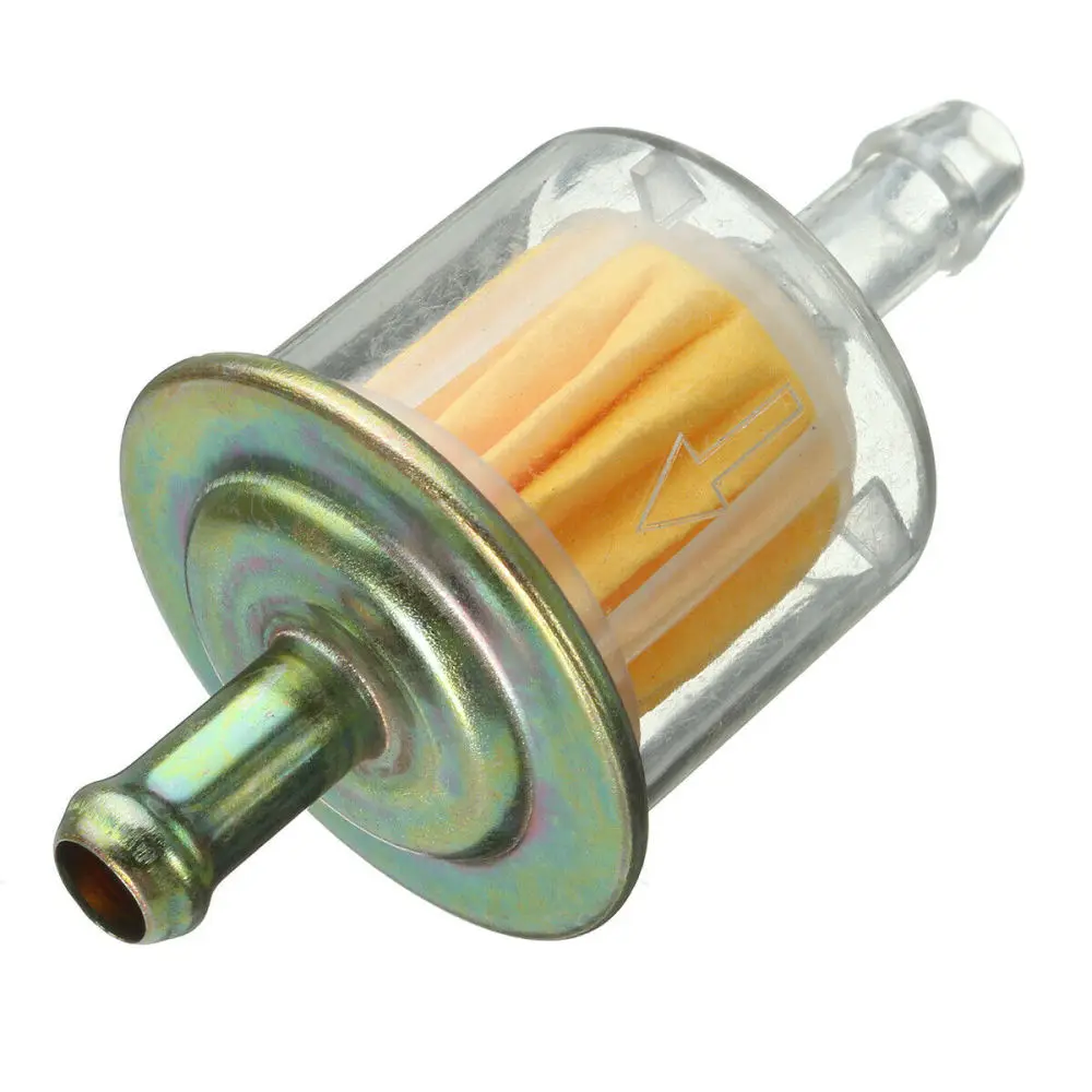 2PCS Universal Petrol Inline Fuel Filter
